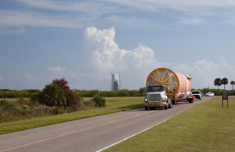 Illustration for article titled Watch the Cygnus Get Ready for Its First Post-Explosion Cargo Run to the Space Station